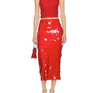 Night Rider Midi Skirt